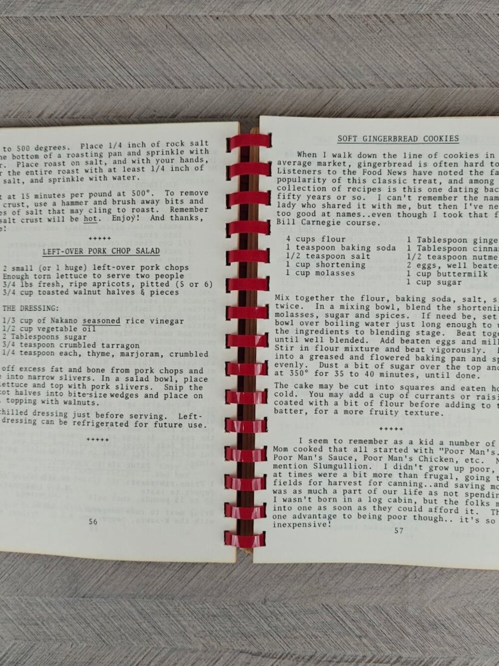 Mel Baldwins Down Home In L.A. Cookbook 1989 Spiral-Bound Recipes & Tips Signed - Picture 5 of 9